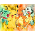 thumbnail image 1 of Cartoon anime wall stickers, Picchu stickers, boys' bedrooms, children's rooms, self-adhesive PVC decorations, Pok é mon stickers, 1 of 1