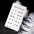 thumbnail image 4 of Xihbxyly Juego de Pendientes Punk, 11 Pares de Joyas Estilo Bohemio, Accesorios con Diseño de Hojas Florales, Ligeros y Cómodos, Estilo Diario, Colección de Moda para Mujer., 4 of 6