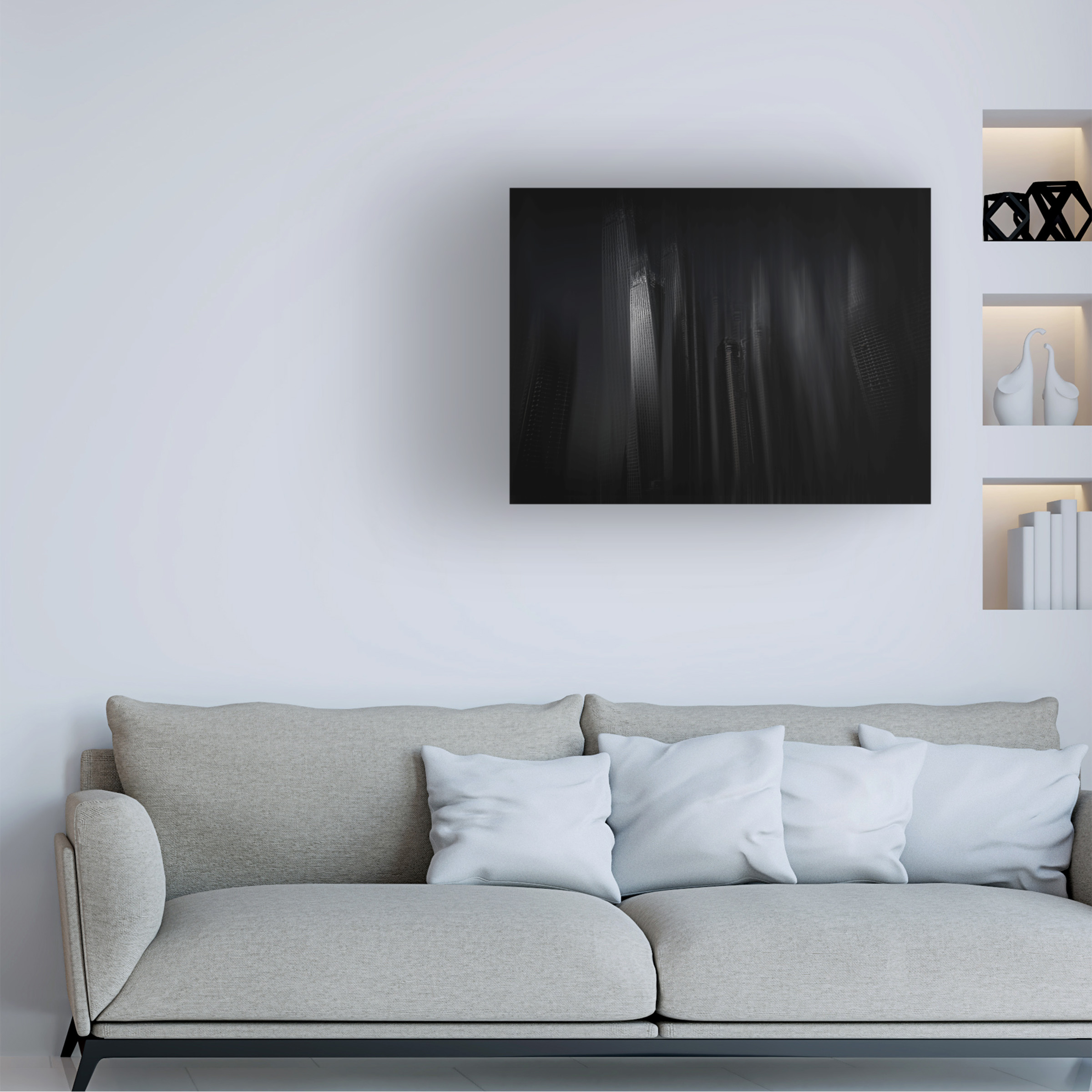 Carmine Chiriaco 'Cayan Tower' Canvas Art