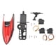 thumbnail image 1 of Juego de servomotor de helicóptero RC, placa de cubierta de Servo de plástico y juego de Base, accesorios de reacondicionamiento de helicóptero RC para WLtoys XK K110, 1 of 8