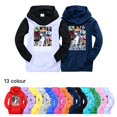 thumbnail image 3 of 9-14 Taylor Kids Ages Swift The Eras Tour Hoodie Sweatshirt Printed Long Sleeve Casual Loose Pullover Hoodie Tops Kids Bo, 3 of 4
