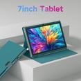 thumbnail image 2 of Tablet 7Inch Android 14.0 with Protective Case, 8GB(4+4GB Expand) RAM+ 32GB ROM, IPS Screen, Dual Camera, Bluetooth 5.0, WiFi Tab, Blue, 2 of 7