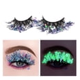 thumbnail image 2 of Faux Cils Lumineux à Paillettes Colorées, Organisateurs de Maquillage Exfoliants Naturels, 2 of 6