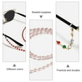 thumbnail image 3 of 5 Pcs Chaînes Perlées pour Lunettes Support de Sangle Collier de Lunettes Sangle Corde de Lunettes, 3 of 5