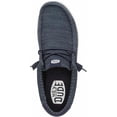 thumbnail image 4 of HEYDUDE Wally Stretch Sox Navy Men's Size 11, 4 of 8