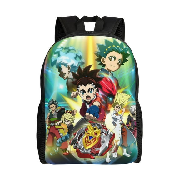 Beyblade Backpack Lightweight Daypack Large Capacity Travel Work School Back Pack Novelty Backpacks Laptop Bag