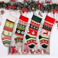 thumbnail image 3 of Medias navideñas Hermoso patrón de bordado Medias colgantes para, 3 of 5