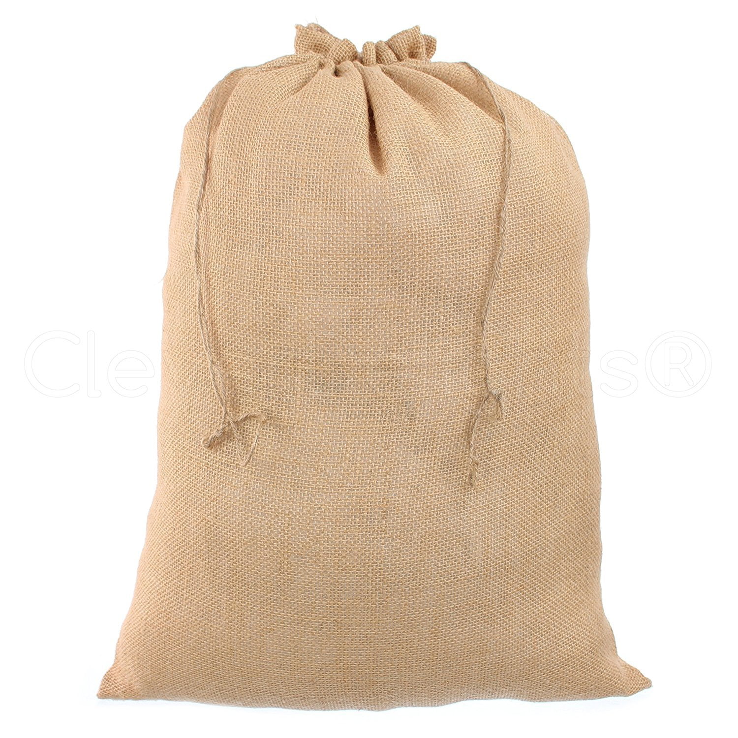 6" x 10" 50 Red Burlap Bags with Jute Drawstring Christmas Holiday Sack 