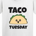 thumbnail image 4 of Inktastic Kawaii Taco Tuesday Youth T-Shirt, 4 of 5
