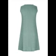 thumbnail image 3 of Vestidos de Mujer Sin Mangas con Cuello en V y Bolsillos, Verde L, 3 of 5