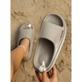 thumbnail image 1 of Women Anti-slip Letter Graphic Slippers, Fashionable EVA Slides For Indoor, 1 of 4