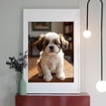 thumbnail image 2 of Diamond Art Kit for Adults, Adorable Puppy Portrait Indoors Diamond Painting for Adults Beginners, DIY Diamond Art Painting Kits, 5D Diamond Painting Crafts for Home Decor 12x16 Frameless, 2 of 7
