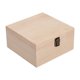 thumbnail image 1 of Caja de almacenamiento de madera, contenedor, cajas de madera portátiles decorativas, caja de regalo sin terminar madera 195x195x10cm, 1 of 9