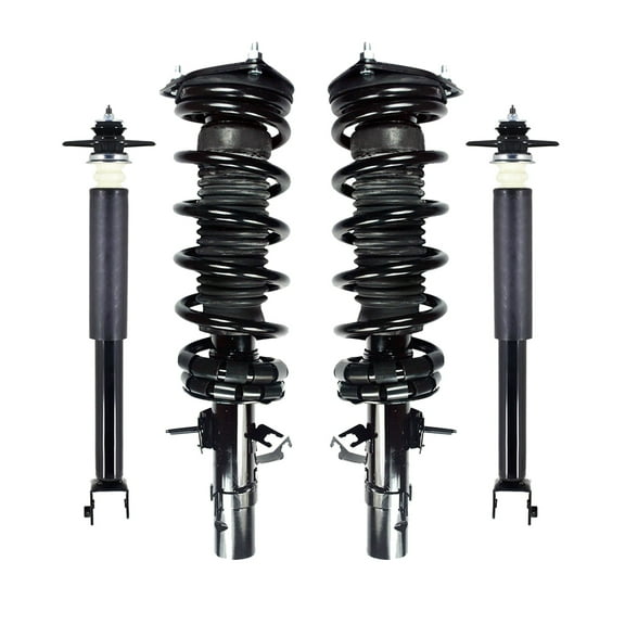 Set 4 Front Quick Complete Strut-Coil Spring-Rear Complete Shock Kit For 2004-2006 Infiniti G35 Sedan