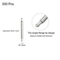 thumbnail image 2 of Unique Bargains Bracelet de Montre 12mm Épingle 1.3mm Dia Acier Inoxydable Simple Bride Ressort d'Extrémité 200 Pack, 2 of 5