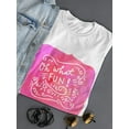 thumbnail image 3 of Oh What Fun! Calligraphy T-Shirt Women -Image by Shutterstock, Female Medium, 3 of 4