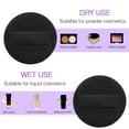 thumbnail image 3 of TABLETREANDS 8Ud Puff De Polvo Para Maquillaje Negro Con Textura Duradera Y Uso En Casa, 3 of 6