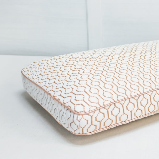 SensorPEDIC Memory Foam Oversized Gusset Copper Infused Bed Pillow