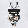 thumbnail image 4 of Big Sale Rkuupa Women's One Piece Swimsuits Women Front Cutout One Swimsuit High Waisted Monokini Bathing Suit Clearance Sale, 4 of 8