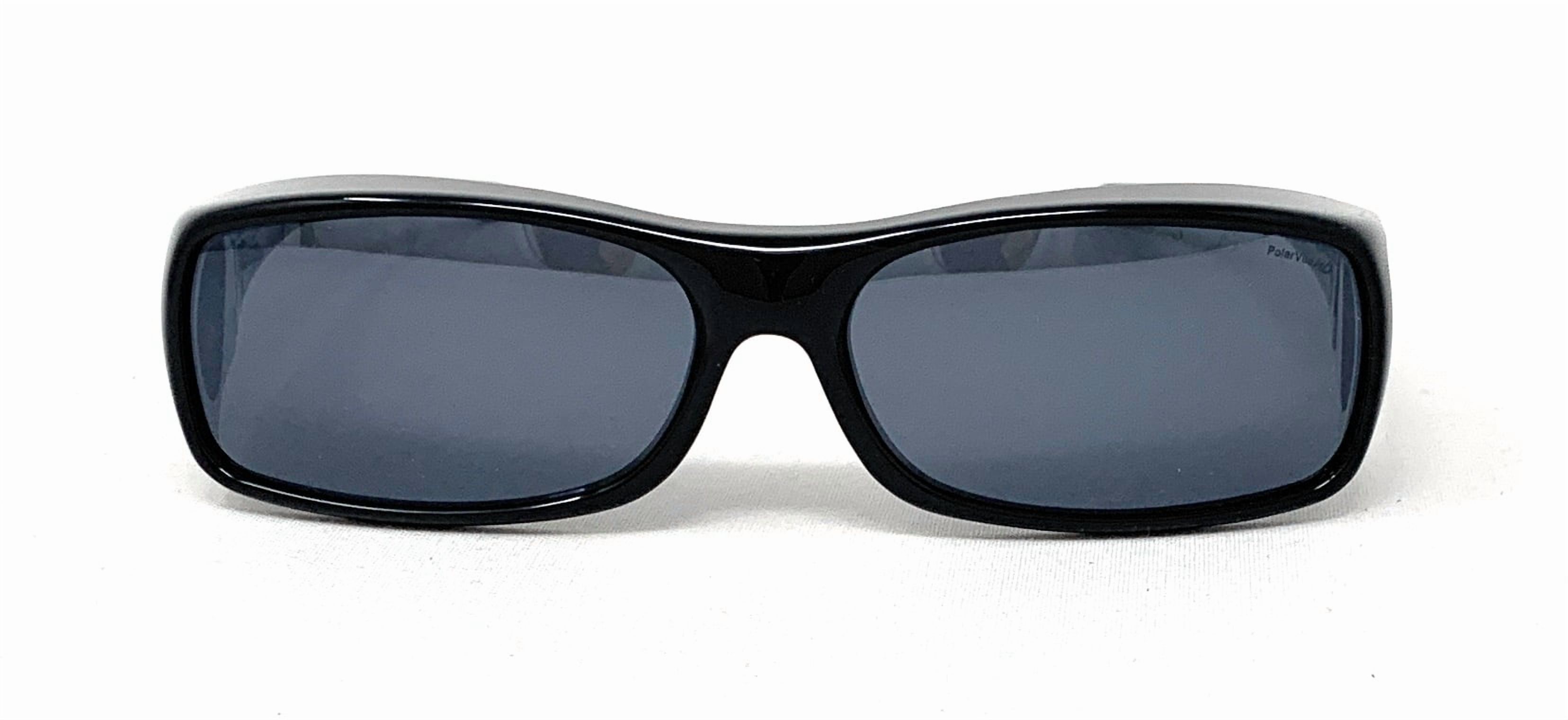 New JONATHAN PAUL Polarized Sunglasses Fit-overs Aria Midnight Black AA001 Large