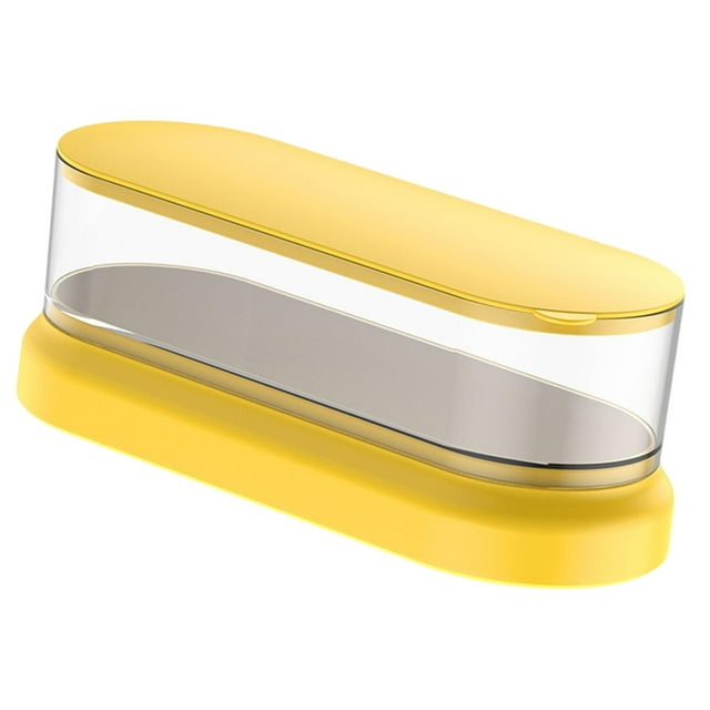 Limpiador ultrasónico Sunnimix de joyas para monedas relojes anillos Gafas Amarillo