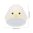 thumbnail image 3 of juego de reloj despertador con luz nocturna silenciosa y temporizador inteligente Time Bird para dormitorio infantil, 3 of 5