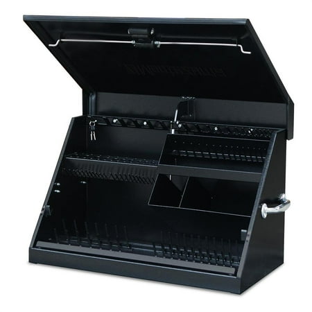 

Montezuma ME300B Triangle Toolbox 30 X 15 Inch Steel Black