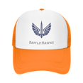 thumbnail image 2 of St. Louis BattleHawks Trucker Hats Orange One Size Adjustable Snapback Hat, 2 of 5