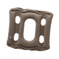 thumbnail image 1 of Cojín de asiento inflable de PVC transpirable y ergonómico, antideslizante para oficina. café, 1 of 7