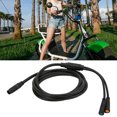 thumbnail image 4 of Electric Bike Extension Cord, Universal 1 To 2 155cm Length Bicycle Motor Cable Plastic Sleeve Long Lasting  For Conversion, 4 of 8