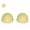 Citron Yellow, variant on Gerber Color Replacement Plastic Toilet Bolt Caps - Set of 2 - Black