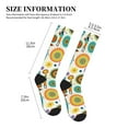thumbnail image 2 of Lsque Beautiful African Womens Pattern Sport Compression Socks for Men & Women 15-20 mmHg Knee High Nurse Pregnant Running Medical and Travel Athletic, 2 of 6
