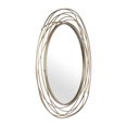thumbnail image 3 of Sagebrook Home Metal 36" Swirl Mirror, Gold, 3 of 6