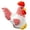 C, variant on A Plush Chicken Toy Stuffed Rooster Cute Animal Doll For Kids Home Decoration Gift