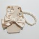 thumbnail image 1 of Funda suave de lujo con lazo 3d para Iphone, brazalete de perlas para niña, 11, 12, 13 Pro Max, 7, 8 Plus, Xr, X, Xs, Se, funda anticaída Fivean unisex, 1 of 2