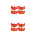 thumbnail image 1 of Kenally Reemplazo para Black Decker Trimmer 4 piezas Tapa de cubierta y 4 piezas Resortes RC-100-P Piezas de repuesto para cortacésped 86*34mm 2piezas Kenally CBP001853, 1 of 5
