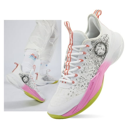 

RIGORER Basketball Shoes Breathable Shock Absorption Wear-Resistant Lightweight Non-Slip Sneakers For Men And Women