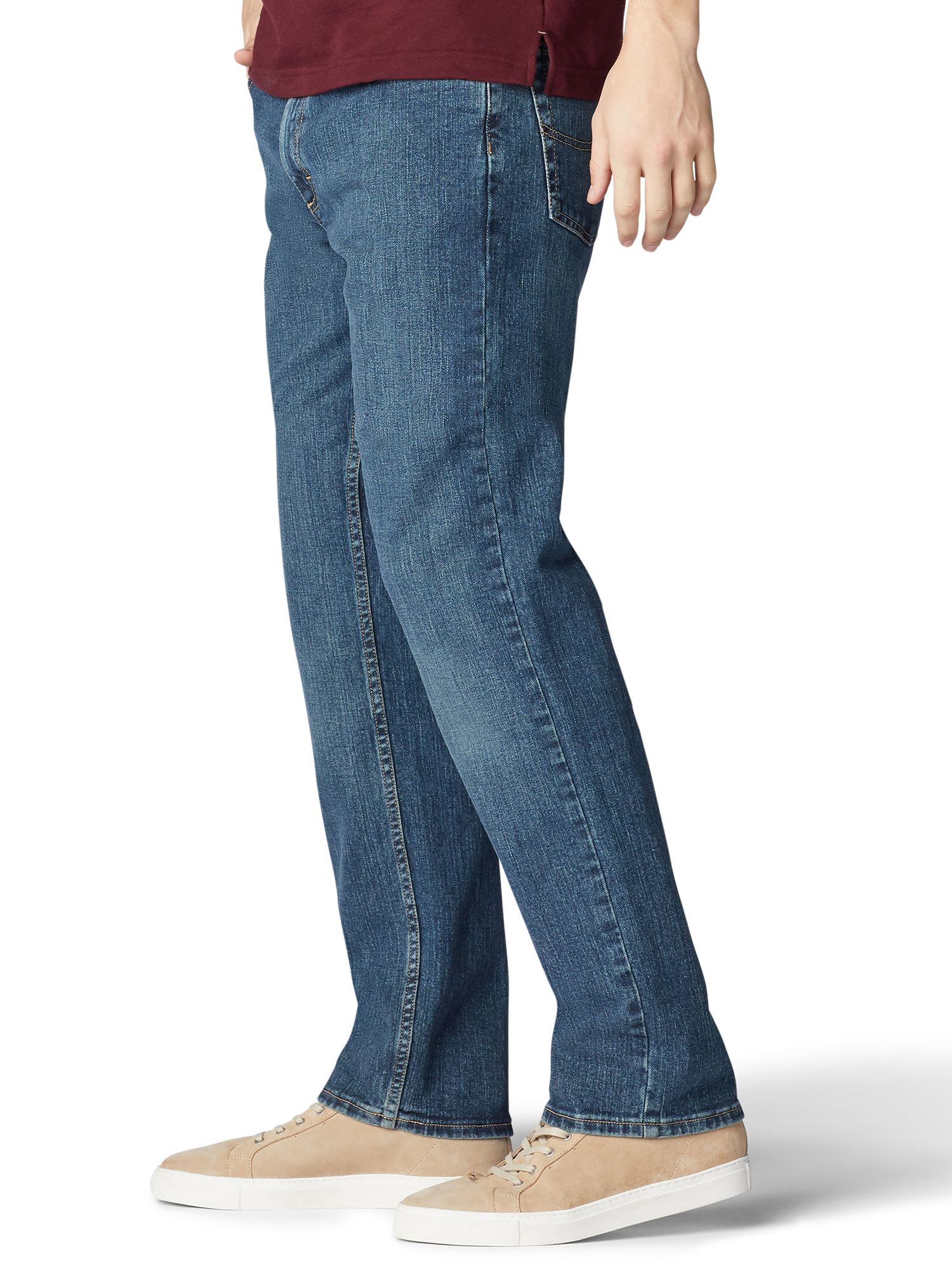 Lee Men's Regular Fit Straight Leg Stretch Jeans - image 3 of 3