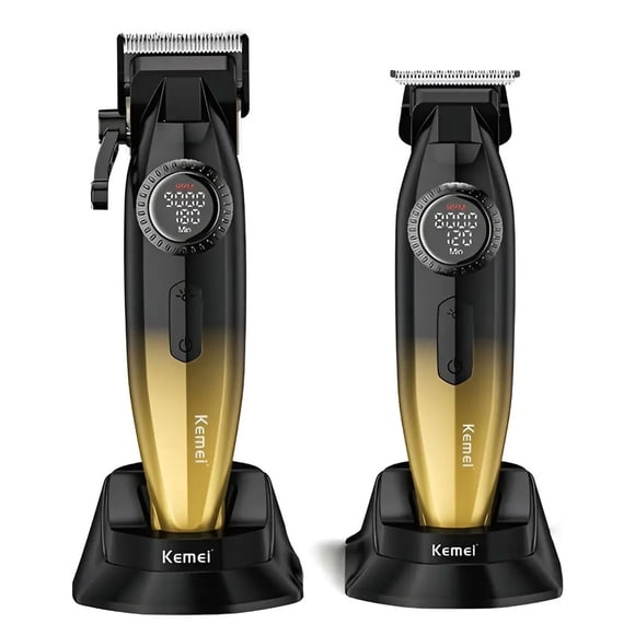 Kit de cortadoras de pelo profesionales Kemei KM‑1867 + KM‑1868