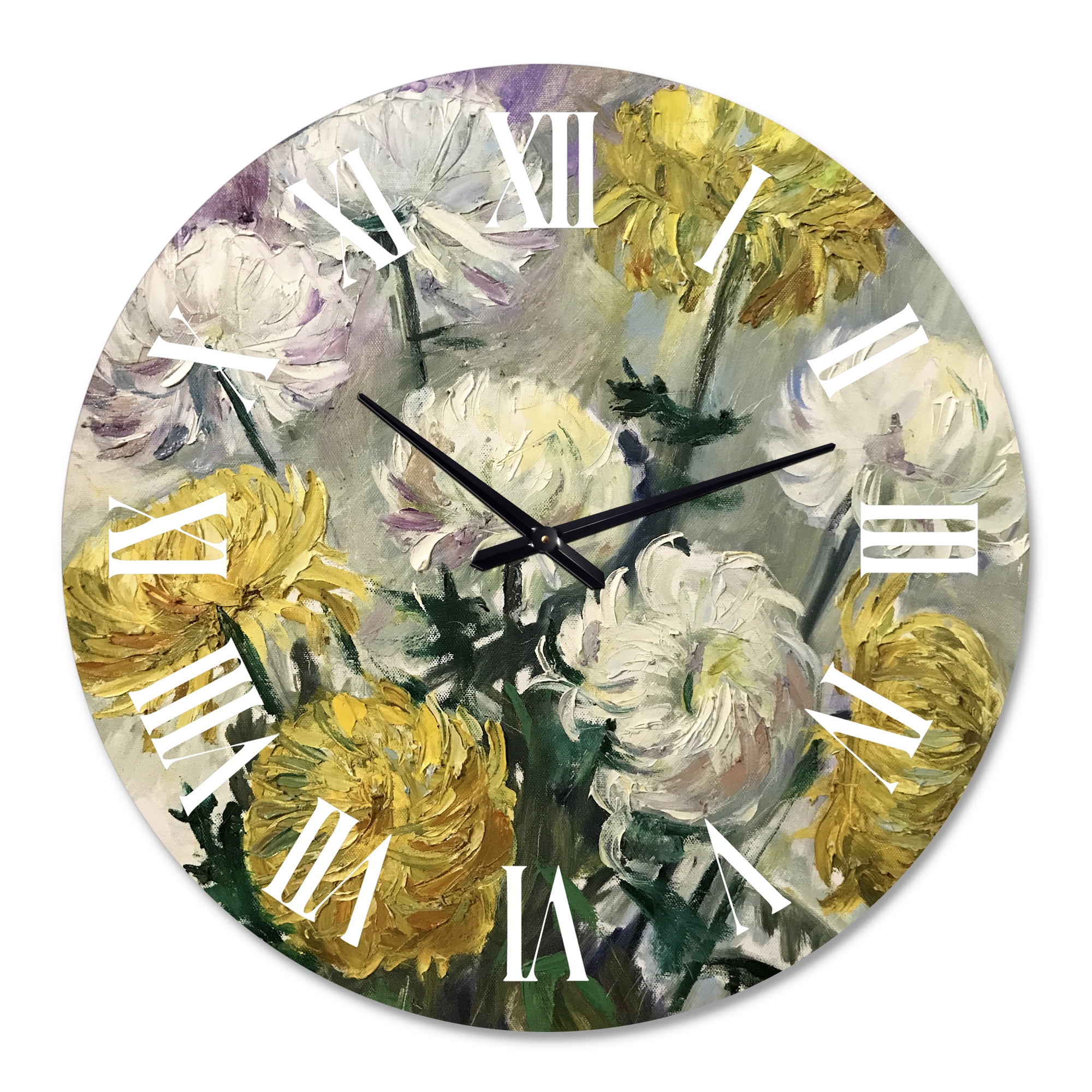 Designart 1 in Quartz Traditional Wall Clock