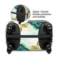 thumbnail image 4 of Fotbe Floral Vintage Luggage Cover Protector,Suitcase Protector,Scratch and Dirt Resistant,Fits 18-32 Inch Luggage-Large, 4 of 9