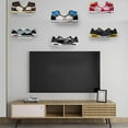 thumbnail image 3 of 2 Pack Floating Shoe Display,Shelves Wall Mount Levitating Shoe Display Stand for Sneaker Collection or Shoes Box, 3 of 5