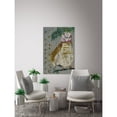 thumbnail image 5 of MARMONT HILL  - Handmade Metallic Winter Owl Printing Print on Wrapped Canvas 8x12, 5 of 5