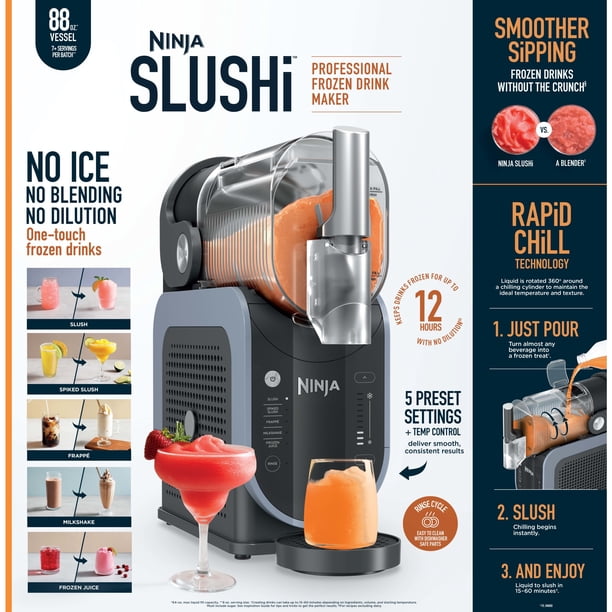 Open Box Ninja SLUSHi Professional Frozen Drink Maker with