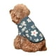 thumbnail image 5 of Balery Blue Flower Sudadera con Capucha para Perros Pequeños – Ropa para Mascotas, Disfraz para Perros y Gatos, Ideal para Fiestas y Cosplay-XX-Large, 5 of 7