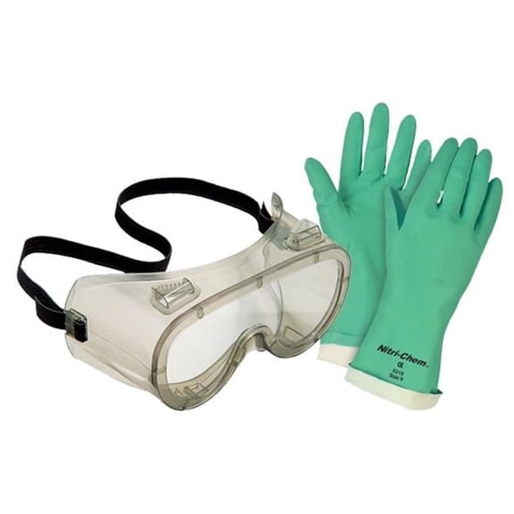 Safety Works 9820044 Goggle Glove Combo