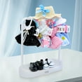 thumbnail image 6 of 5-Pack Clothes Set Designed for Labubu Clothes with Accessories Set, Includes 6 Mini Accessories, Display Bag, Clothes Rack, Headphones, Camera, Sunglasses, Shoes Accessories for Labubu - Style A, 6 of 7