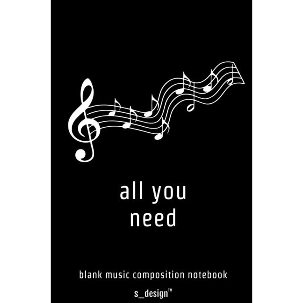 Musik Notizbuch zum Song-Schreiben / Song-Writing, Songtexten