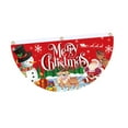 thumbnail image 1 of Bandera decorativa navideña de medio metro para interiores y exteriores, ideal para fiestas navideñas. Estilo A, 1 of 9