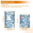 thumbnail image 6 of Yayeee Flameless Candles with Remote Flickering Battery Operated Multi Color Changing, Cartoon Easter Bunnies, 6 of 7